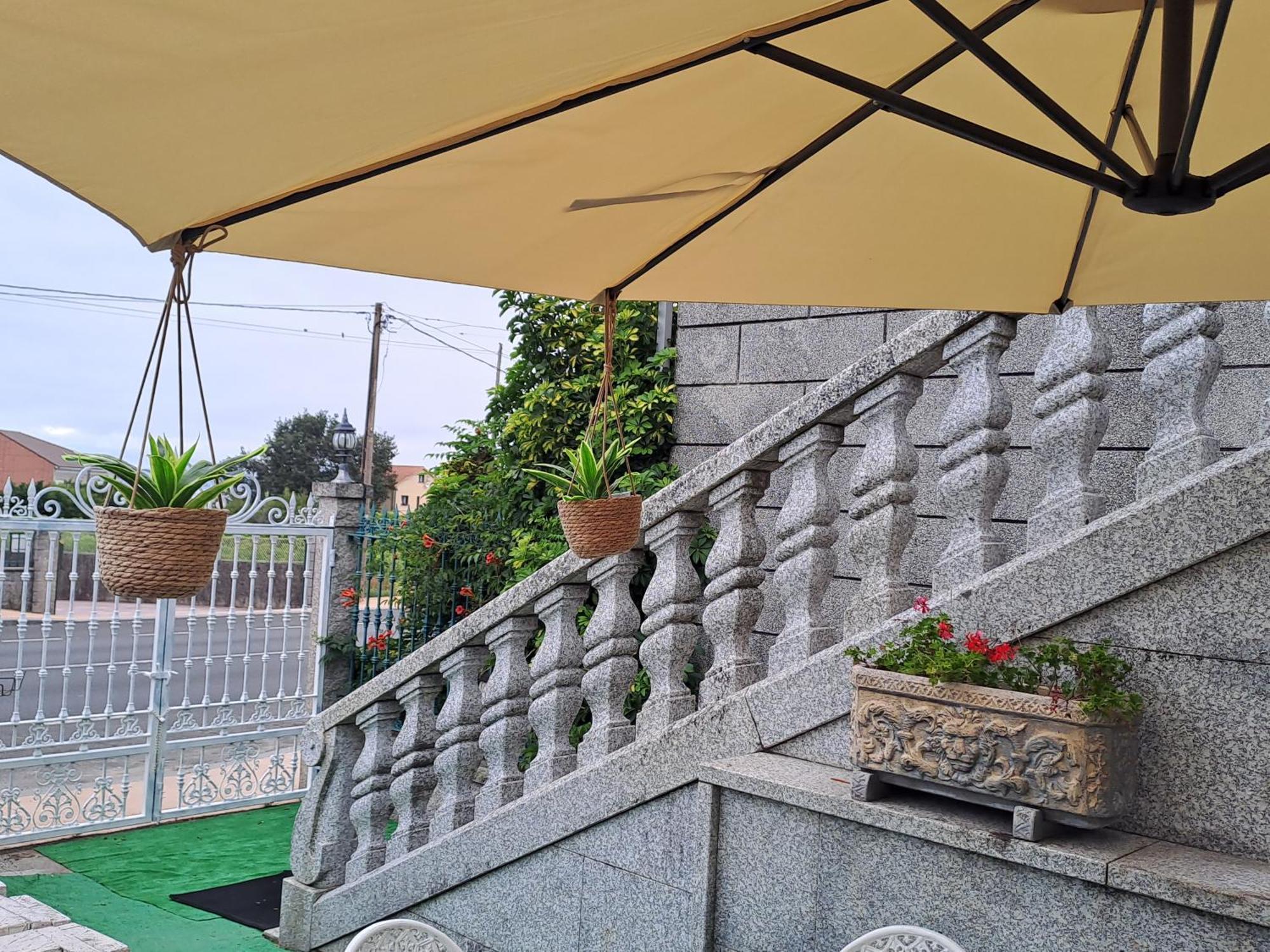 Apart Romero Garden C Vilanova de Arousa Exterior foto